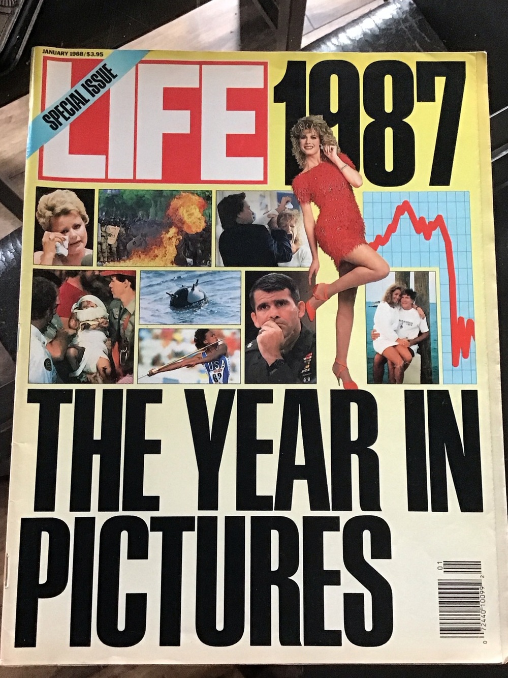 Life Magazine January 1988 the year in pictures 1987